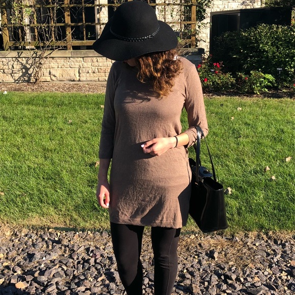 H&M Long Sleeve Sweater Dress Stretch Med Large - Picture 3 of 8